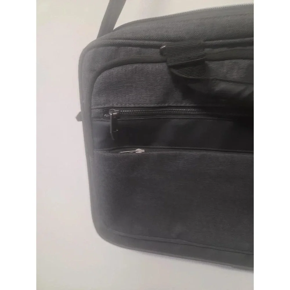 Black Laptop Messenger Bag Shoulder Strap Padded Briefcase Case HP